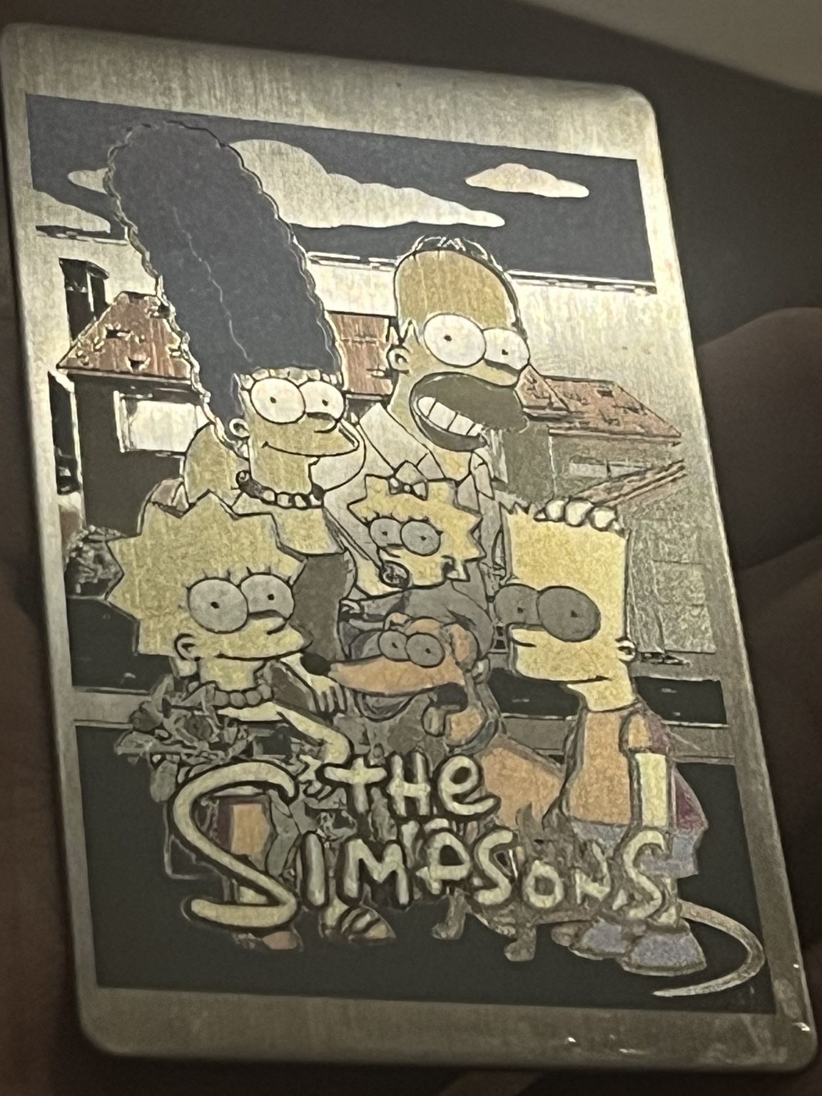 Simpsons engraving